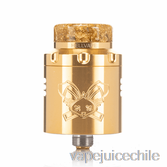 Vape Vhile Hellvape Conejo Muerto V3 24mm Rda Oro